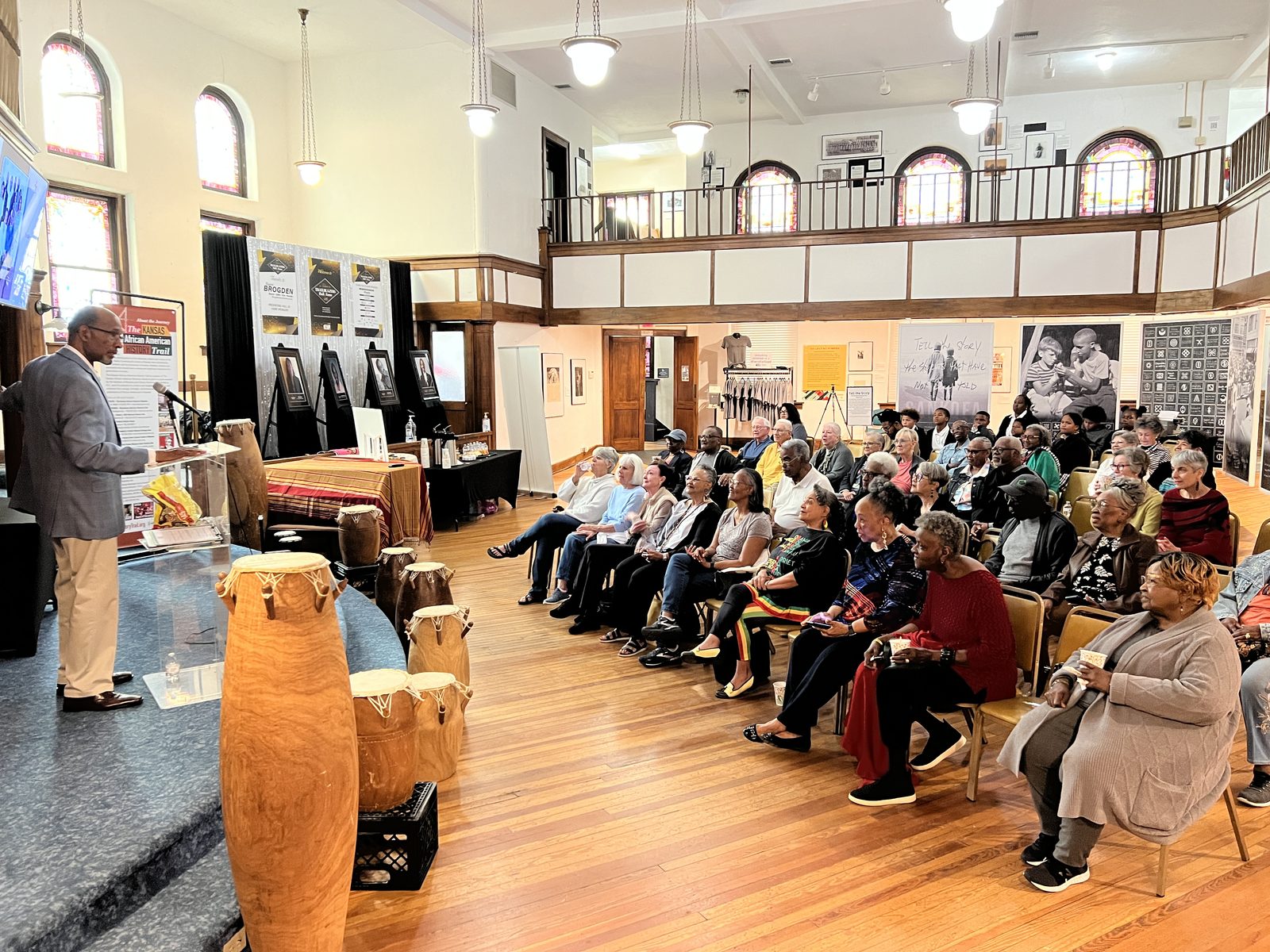 Guests attending a Senior Wednesday program at TKAAM
